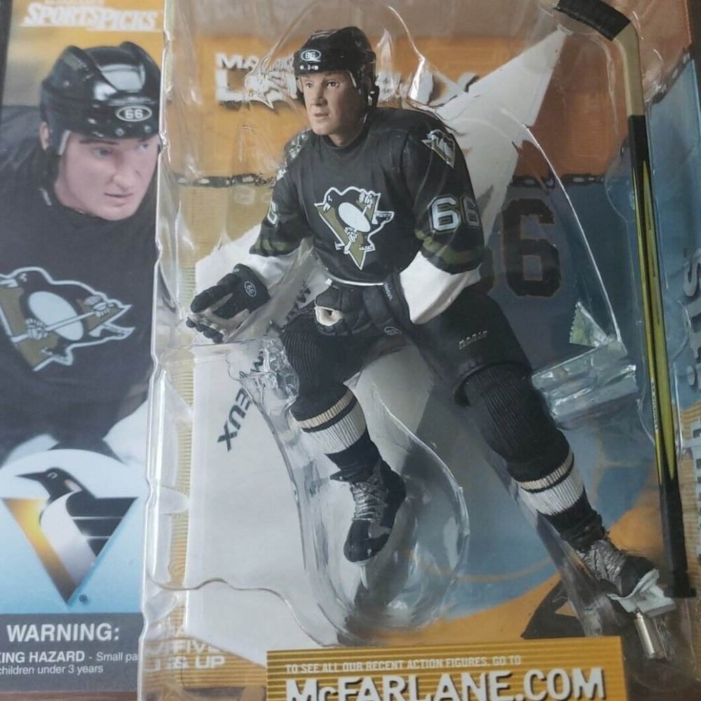 2001 McFarlane NHL Series 1 MARIO LEMIEUX Pittsburgh Penguins Figure